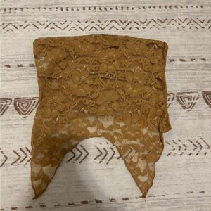 Lace tube top - size S